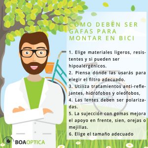 gafas de ciclismo, gafas de ciclista, bici